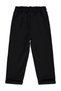 Front-Tie Sweatpants for 2-5 Years Old - Black - 2