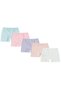 Basic 2-12 Years Old Girls' 5-Piece Boxer Set - 2