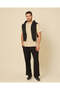 Men Beige Plain Cotton T-Shirt - 2