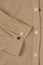 Women's Form-Fitting Snap Shirt with Adjustable Waist, Stylish, Comfortable Cut, Milk Coffee Color - 4