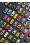 40 Pcs 6.8cm Pull Back Car Set with a Storage Bucket(Random storage box, vehicle model random) - 4