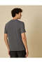 Men Charcoal Graphic T-Shirt - 3