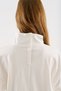 High Collar Long Sleeve Tshirt Ecru - 8