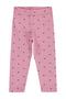 Civil Girls' Pointed Printed Leggings |   Lycra Single Jersey Shaped Printed Fabric |   School Nursery and Daily Use - Pink