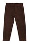 Suede Leggings for 2-5 Years - Brown