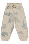 Scratched Animals Printed Sweatpants for 2-5 Years Old - Beige