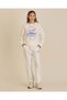 Senior Girls Ivory Miami Graphic Joggers - 2