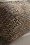 Tessa Brown Throw Pillow Cover (30X50) - 4