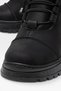 Women's Lace-Up Zippered High-Heel Boots Black - Black - 4