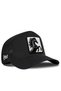 Horse Logo Cordura Black Trucker Hat