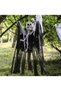 Halloween Hanging Decorations with Skeleton Ghosts Grim Reaper Props Skull Gauze Grimace Hanging Ghost for Halloween Decoration - 6