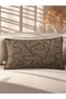 Arcos Light Brown Throw Pillow Cover (30X50)