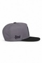 Black-Grey Hip Hop Hat with Rooster Logo - 2