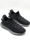 Yezzi Premium Quality Knitwear Ultra Comfortable Unisex Daily Sneaker - Black and White - 2