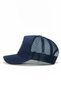 Navy Blue Cordura Trucker Cap with Company Logo - 3
