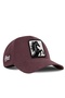 Six Brown Baseball Cap with Horse Logo