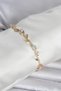 Brass Gold Color Flower Ivy Model Women's Bracelet