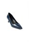 21 Navy Blue Heeled Evening Dress Women's Shoes