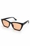 Flora Cat Eye Black Framed Nude Ultra Light Women's Sunglasses with Uv400 Filter - 4