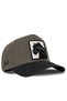 Black-Khaki Baseball Cap with Panther Logo