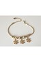 Snowflake Textured Steel Bracelet - 3