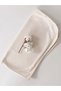 Gots certified organic crochet newborn baby blanket (80x80 cm) - 5