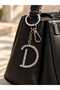 Letter D Stone Keychain Bag Ornament Car Accessory Gift