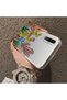 Cactus Patterned Phone Case with Silicone Edges and Acrylic Hard Back Panel Compatible with Samsung Galaxy A50/A50S/A30S - 4