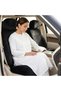 Auto Family Luxury 5 Pcs Soft Fabric Cross Over (SUV Car) Car Seat Cover Full Set - Universal Fit, Waterproof Automotive Seat Protector, Breathable Anti-Slip Car Cushion Pad (Black) - 5