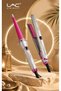 Hair Styling Set, Ceramic Hair Straightener & Tapered Curling Wand 2 in 1 Kit, Adjustable Temperature Salon Hair Tools for Women - 3