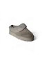 Women's Beige Tan Furry Suede Thick Sole Slippers - 2