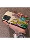 Phone Case for Xiaomi Redmi Note 12 Pro 5g Compatible Acrylic Hard Back Panel with Silicone Edges Cactus Pattern - 3