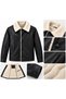 Old Money Fur-Lined Leather Jacket/Coat - 5