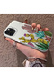 حافظة هاتف بنمط الصبار متوافقة مع iPhone 11 Pro، مصنوعة من الأكريليك الصلب مع حواف من السيليكون - 3