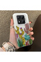 Phone Case for Xiaomi Redmi Note 14 Pro 4G/5G Compatible Acrylic Hard Back Panel with Silicone Edges Cactus Pattern - 3