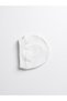 New Born Baby White Romper Set with Cap and Mittens - 4