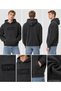 Relaxed Fit Hoodie / Comfortable Hooded Sweatshirt - 6