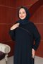 Gül Design Dress-Black - 2