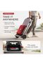 Auto Family Portable BBQ Gas Grill with Foldable Stand & Wheels, Stainless Steel Charcoal Grill, Compact Outdoor Barbecue Cooker for Camping, Picnic, Travel & Garden Cooking (Red) - 6