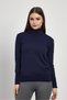 Turtleneck Sleeve Detail Sweater - 3