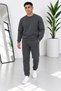 Men's Premium Quality Zero-Collar 3-Yarn Cotton Sweat Suit