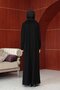 Gül Design Dress-Black - 2