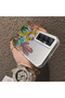 Realme C65 4g Compatible Acrylic Hard Back Panel Silicone Edged Cactus Patterned Phone Case - 4