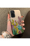 Xiaomi Redmi Note 10 Pro Compatible Acrylic Hard Back Panel with Silicone Edges Cactus Patterned Phone Case - 3