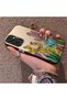 Samsung Galaxy M15 Compatible Acrylic Hard Back Panel Silicone Edges Cactus Patterned Phone Case - 3