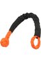 Auto Family 17 Tons - 56cm Heavy Duty Synthetic Winch Rope – Off-Road Recovery Tow Rope with Reinforced Loops, High Strength Braided Cable for SUV, Truck, ATV, UTV - 3