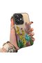Phone Case for Oppo A3/A3X 4G/5G Compatible Acrylic Hard Back Panel with Silicone Edges Cactus Pattern