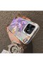حافظة هاتف بنمط Twilight Sparkle متوافقة مع Realme Note 50، مصنوعة من الأكريليك الصلب مع حواف من السيليكون - 4