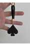 Black Color Stone Fly Figure Keychain/Charm/Car Ornament - 4