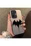 Xiaomi Poco F7 Compatible Acrylic Hard Back Panel with Silicone Edges and Batman Pattern Phone Case - 2
